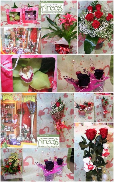 DA DE ENAMORADOS EN FLORISTERA ARCOS 