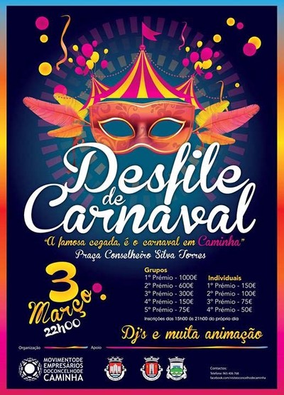MOVIMENTO EMPRESARIOS CAMINHA ORGANIZA DESFILE DE CARNAVAL 3 DE MARZO
