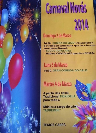 PROGRAMACIN ENTROIDO 2014 NOVS NO ROSAL