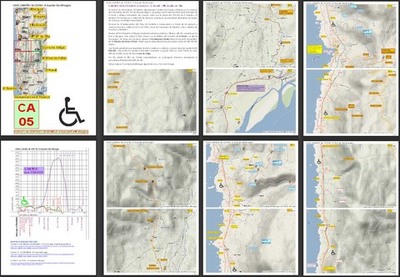 NOVA EDICIN MAPAS DO CAMIO PORTUGUS POLA COSTA A GUARDA-MOUGS