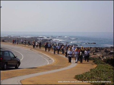 ESPECIAL - A PRIMEIRA ANDAINA DO CONCELLO DA GUARDA PARA O 2014 CONTOU CON MIS DE 100 PARTICIPANTES