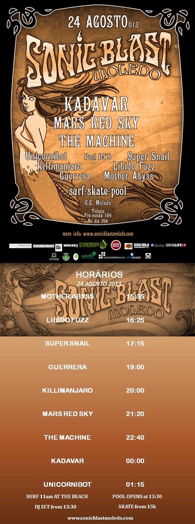 SETE NOVOS NOMES PARA O SONICBLAST MOLEDO