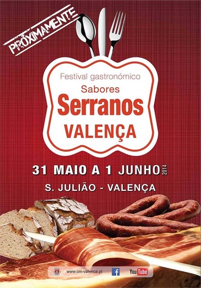 FESTIVAL GASTRONOMICO SABORES SERRANOS 31 MAIO-1 JUNHO VALENCA 2014