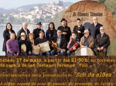 O GRUPO FOLK A NOSA XENTE PRESENTA ESTE SBADO EN TUI -SON DA ALDEA-