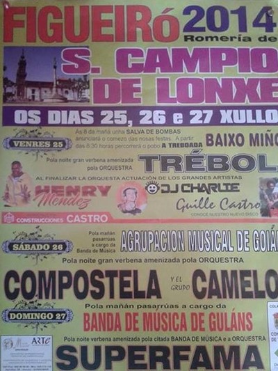 ROMERA DE SAN CAMPIO DE LONXE DO 25  27 DE XULLO EN FIGUEIR-TOMIO