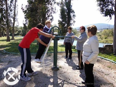ESPECIAL - SESIN DE FITNESS NO PARQUE DE BIOSAUDABLES DO TAMUXE NO ROSAL