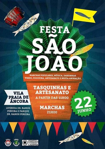 FESTA DE SAN JOAO O 22 DE JUNHO EM VILA PRAIA DE ANCORA