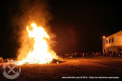 ESPECIAL - FOGUEIRAS DE SAN XON 2014 NA GUARDA