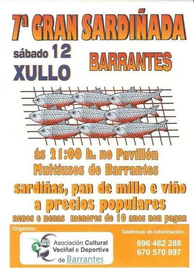 7 GRAN SARDIADA O 12 DE XULLO EN BARRANTES - TOMIO