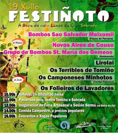 SOBRADA ACOLLE O -FESTIOTO- O SBADO 26 DE XULLO DE 2014