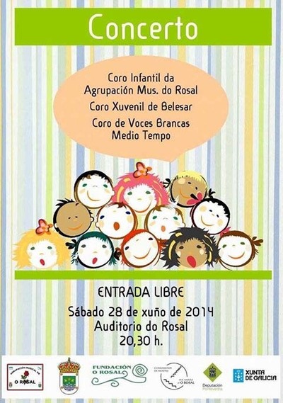 O AUDITORIO DO ROSAL ACOLLE UN CONCERTO NA TARDE DESTE SBADO