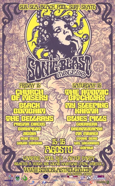 THE BELLRAYS ACTUARN NO 4 SONIC BLAST MOLEDO EN CAMINHA