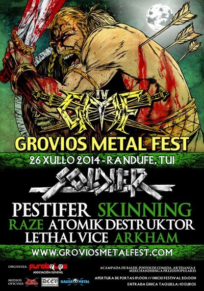 TUI ACOLLE O IV GROVIOS METAL FEST O 26 DE XULLO