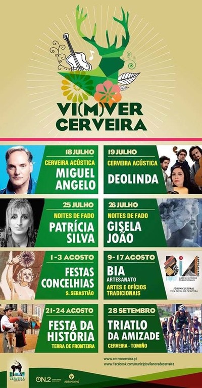 EVENTOS DESTACADOS ESTE VERN EN VILANOVA DE CERVEIRA