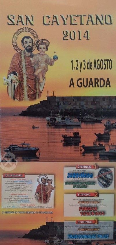 FESTAS NA HONRA DE SAN CAYETANO DO 1  3 DE AGOSTO NA GUARDA