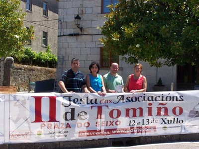 FIN DE SEMANA DE FESTA, ARTESANA, COMERCIO, GASTRONOMA E CULTURA EN TOMIO COA  II FESTA DE ASOCIACINS 