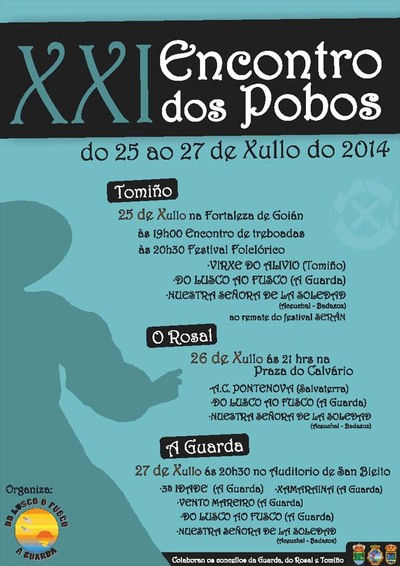 XXI ENCONTRO DOS POBOS DO 25  27 DE XULLO DE 2014