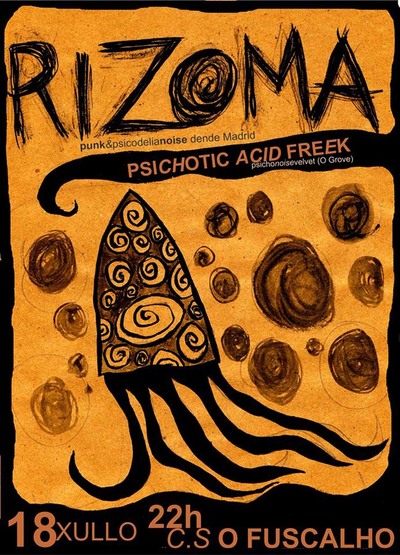 CONCERTOS PARA ESTE VENRES 18 DE XULLO NO CS FUSCALHO DE A GUARDA