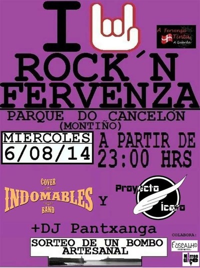 ROCK N FERVENZA 2014 O MRCORES 6 DE AGOSTO