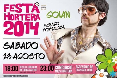 GOIN ACOLLE ESTE SBADO 23 DE AGOSTO A FESTA HORTERA 2014
