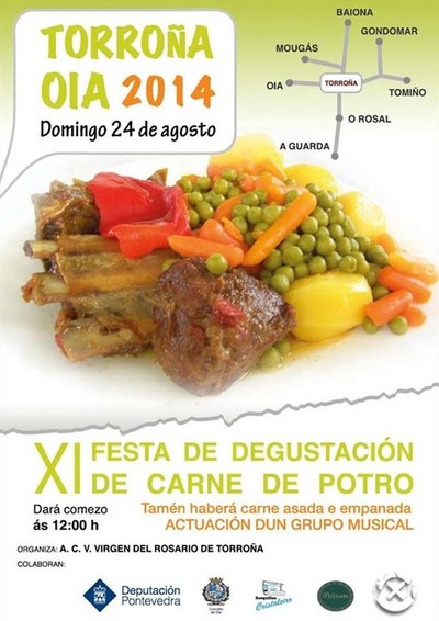 XI FESTA DEGUSTACIN DA CARNE DE POTRO ESTE DOMINGO EN TORROA-OIA