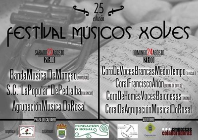 25 FESTIVAL DE MSICOS XOVES O 23 E 24 DE AGOSTO NO ROSAL