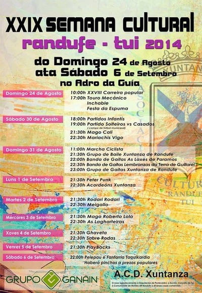 XXIX SEMANA CULTURAL DE RANDUFE-TUI 2014