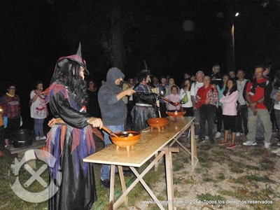 ESPECIAL - MIS DE 200 PARTICIPANTES NA I ANDAINA NOCTURNA -NOITE DE MEIGAS- NO ROSAL