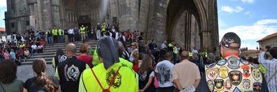 PRETO DE 400 MOTORISTAS PERTENCENTES A CORPOS E FORZAS DE SEGURIDADE VISITARON TUI O PASADO SBADO