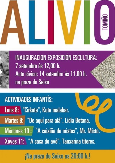 PROGRAMACIN FESTAS DO ALIVIO 2014