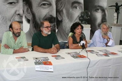ESPECIAL - TOMIO RENE A CATRO GRANDES ESCULTORES NUNHA EXPOSICIN NICA