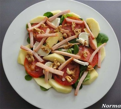 RECETA: ENSALADA DE VERANO CON LOMO DE SAJONIA