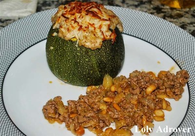 RECETA: CALABACINES RELLENOS