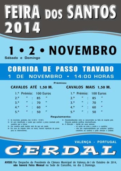 FEIRA DOS SANTOS DE CERDAL A GRANDE FEIRA DO NOROESTE PENINSULAR