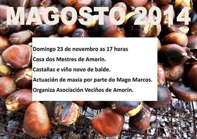 MAGOSTO DA ASOCIACIN DE VECIOS DE AMORN ESTE DOMINGO