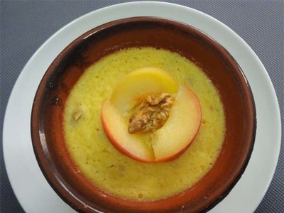 RECETA: QUESADILLA CON NUECES Y ALBARICOQUE