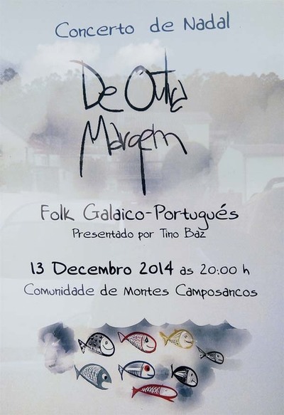 CONCERTO DE NADAL ESTE SBADO NA COMUNIDADE DE MONTES DE CAMPOSANCOS EN A GUARDA