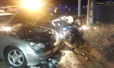 VARIOS FERIDOS NUN ACCIDENTE DE CIRCULACIN EN TOMIO