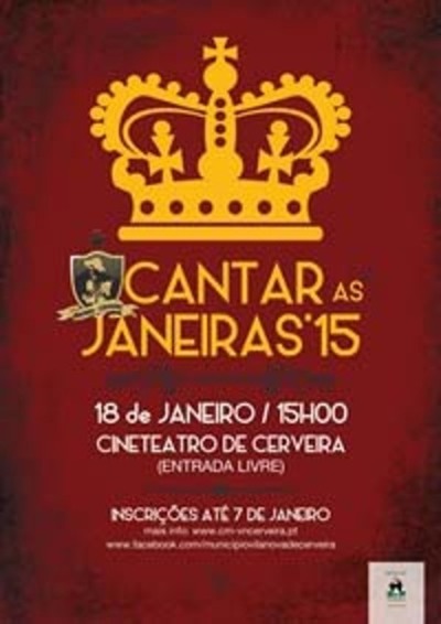 INSCRIES CANTAR AS JANEIRAS 2014 EM VILANOVA DE CERVEIRA