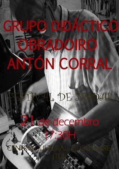 FESTIVAL DE NADAL ESTE DOMINGO NO CENTRO CULTURAL DE GUILLAREI EN TUI