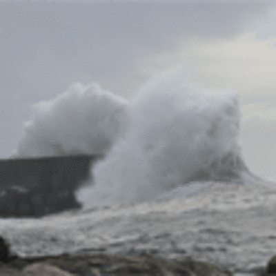 ESPECIAL - EL FUERTE TEMPORAL CONTINA AFECTANDO A LA COSTA CON OLAS QUE ALCANZARON LOS 10 METROS DE ALTURA Y RACHAS DE VIENTO DE HASTA 110KM POR HORA