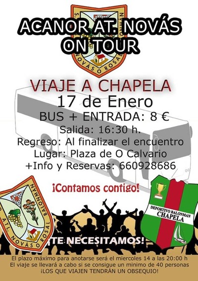 ACANOR AT. NOVS ON TOUR