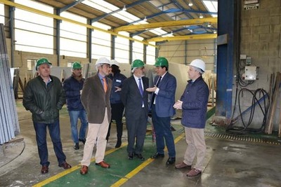 CORES TOURS COECEU AS INSTALACINS DA EMPRESA DE GRANITOS EUROCKP DE TUI 