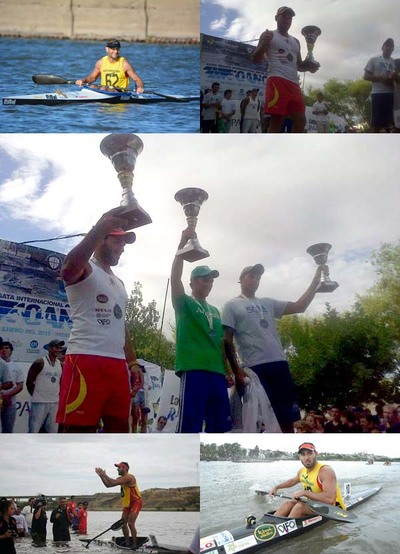 IVN ALONSO, SEGUNDO, ALBERTO DAZ, PRIMERO EN RO NEGRO