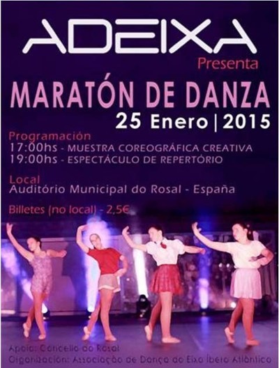MARATN DE DANZA O 25 DE XANEIRO NO AUDITORIO MUNICIPAL DO ROSAL