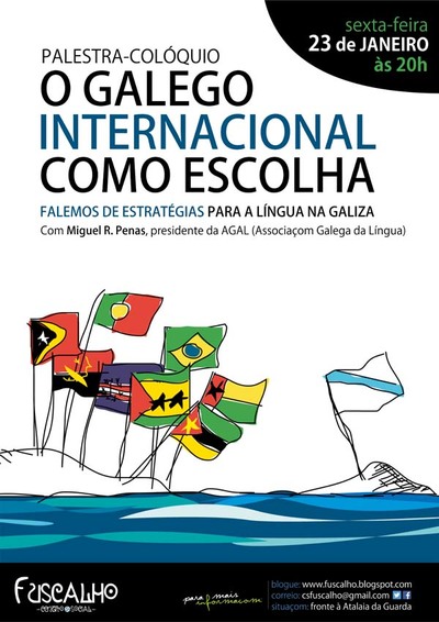 PALESTRA-COLOQUIO O GALEGO INTERNACIONAL COMO ESCOLHA