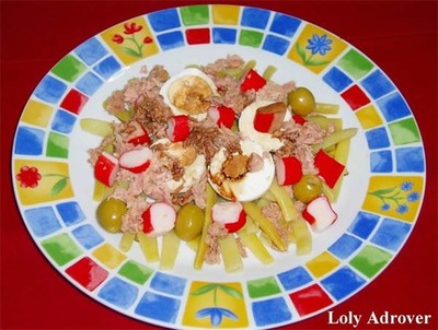 RECETA: ENSALADA DE JUDAS BLANCAS