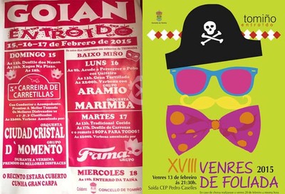 HOXE REMATA A PROGRAMACIN DO ENTROIDO DE TOMIO CO ENTERRO DA TAA