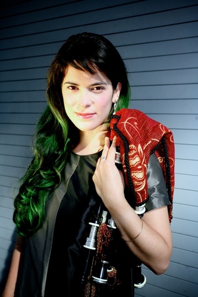 CRISTINA PATO CON THE GALICIAN CONNECTION TOUR EN TUI ESTE DOMINGO