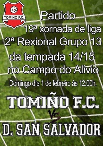 O TOMIO FC ENFRNTASE ESTE DOMINGO  D. SAN SALVADOR